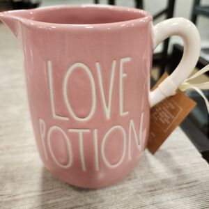 Rae Dunn Pink Love Potion Mug
